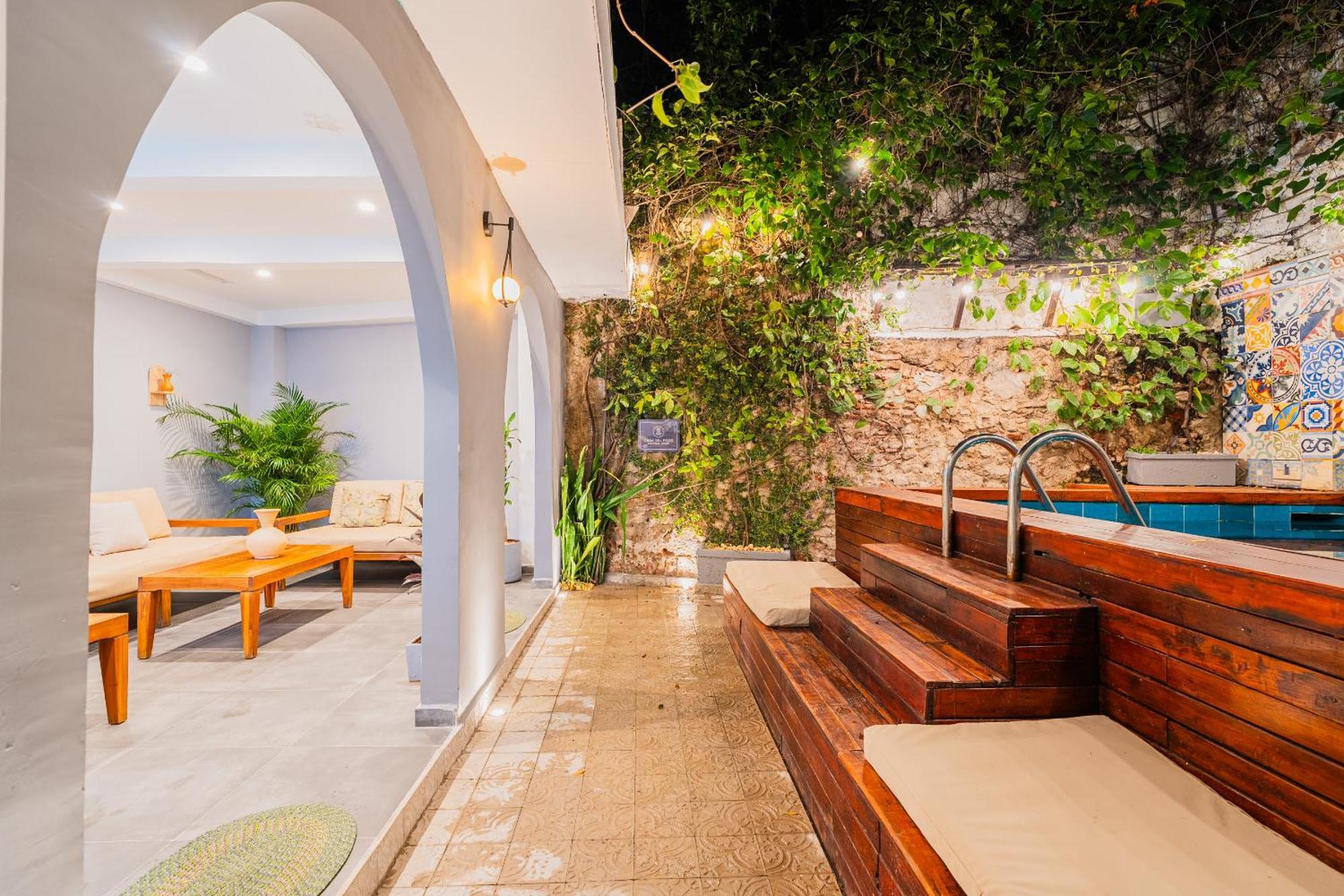 Casa Del Pozo Boutique House Hostel Cartagena Ngoại thất bức ảnh